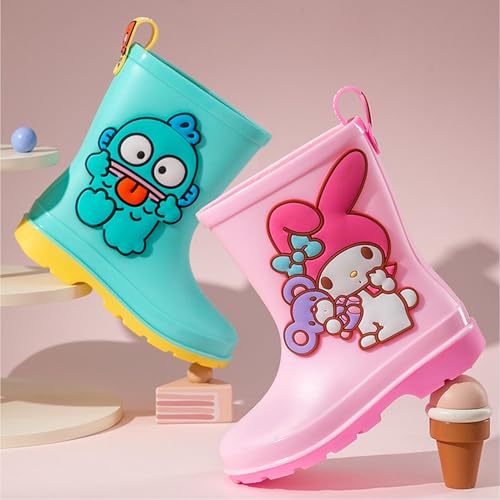 Hangyodon Rain Boots for Boys Girls Kids Children PVC4