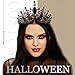 Aceorna Baroque Queen Crowns Crystal Wedding Crowns and Tiaras for Brides and Bridesmaids Rhinestones Prom Festival Costume Crown Pricess Tiara Bridal Hair Accessories for Women (Gorgeous Black)