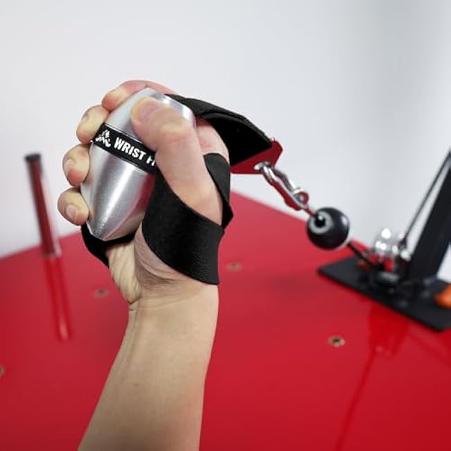 Aluminum Alloy Elliptical Wrist Ball Trainer ¨C Durable Forearm & Grip Strength Exerciser with Non-Slip Design, Pronation & Supination Training, Includes Storage Bag