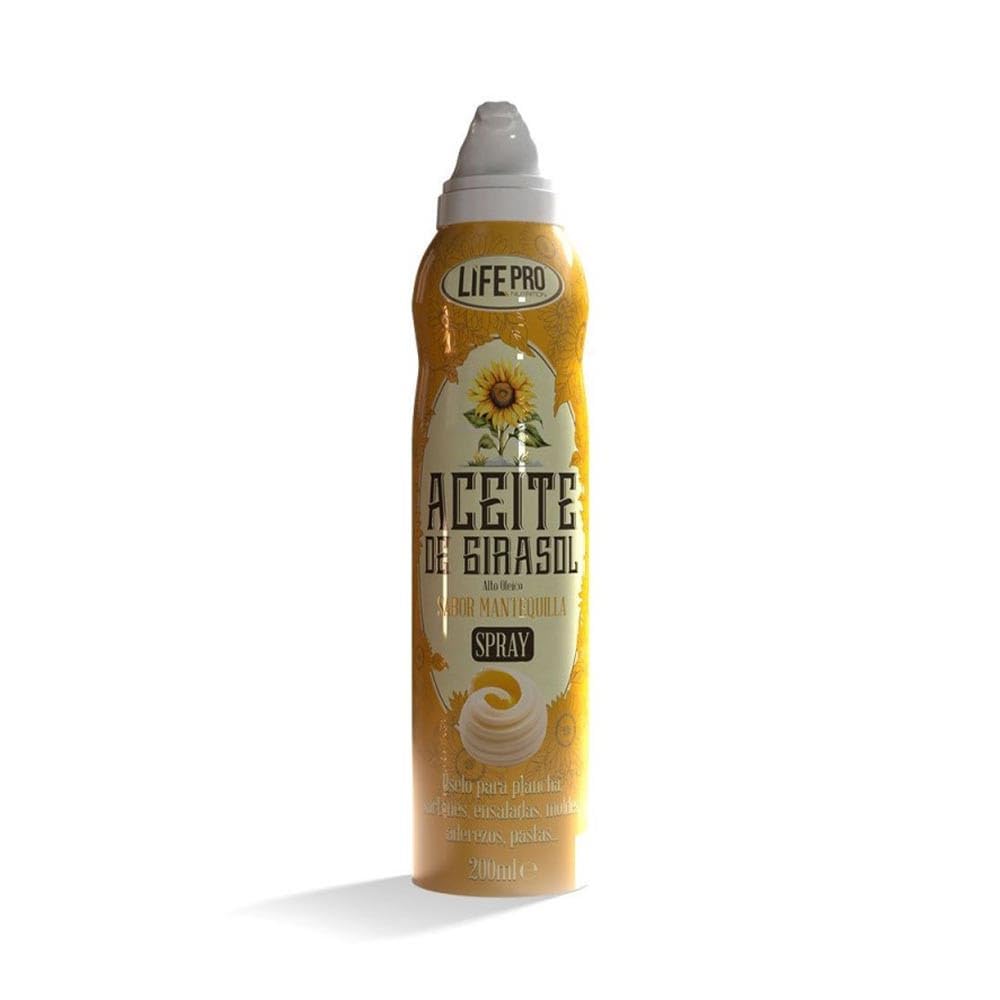 Lifepro | Oil Spray (200ml) | Spray de cuisson | Sprays de cuisson d'huile pure - Tournesol