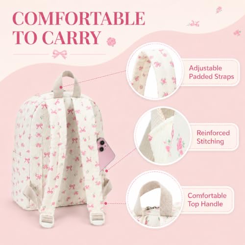Image of BTOOP Mini Backpack Women Girls Water-resistant Small Backpack Purse Shoulder Bag for Womens Adult Kids School Travel