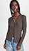 Theory womens Micro Stripe Cardigan, Deep Navy/Dark Beige, Medium US