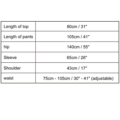 Latinaric Jagd Tarnanzug "Ghillie Suit" vierteilig besteht aus Jacke Hose Kopfbedeckung und Gewehrabdeckung, auch für Allerheiligen Hoax – Bild 8