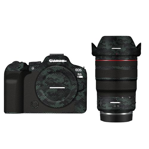 Mebont �J�����A�N�Z�T���[ �X�e�b�J�[ Canon EOS R6 Mark II + RF 24-70mm F2.8 L IS USM �Ή� �J���������Y�Z�b�g�ɓK������ی쑕���X�e�b�J�[�ŁA�ώC�����A�ϖ��Ր���������J���������Y�X�L���ی�t�B�����A