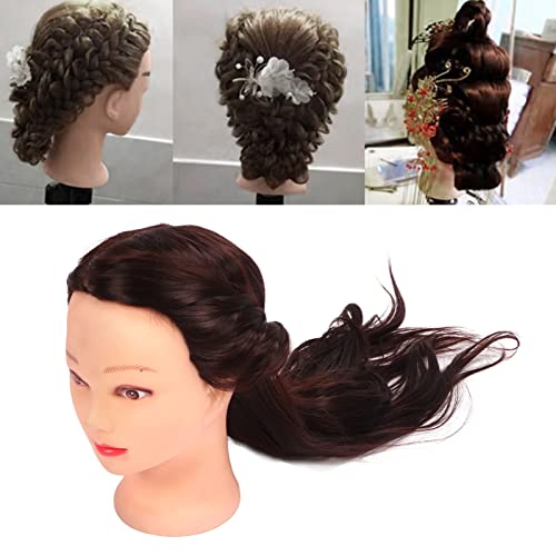 Muñecas de maniquí con pelo largo para aprender a hacer trenzas sin enredos 4
