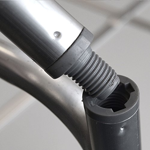 Multistore 2002 4tlg. Campingmöbel Set Klapptisch, Aluminium, 75x55cm + 3X Campingstuhl, Stone/Strandmöbel… - Image 5