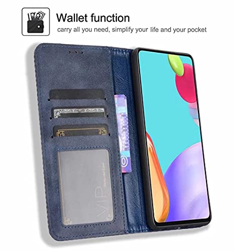 SEAHAI Leather Folio Case for Google Pixel 9, Premium PU Wallet Cover with Credit Card Pocket/Cash Slots/Support Kickstand - Image 2