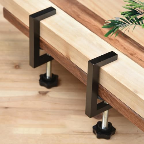 Image of Serplex 2Pcs Woodwork Clamps Carboon Steel C Shaped Clamps for Woodworking