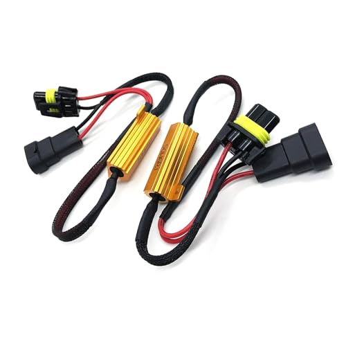 Kit Resistor LED 9005/9006 para Automóvil 2 Piezas