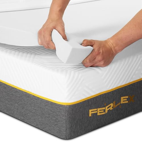 Ferlex - Topper Viscoelástico 7 cm | 105x200 cm | Sobrecolchón | Topper para colchón y sofá