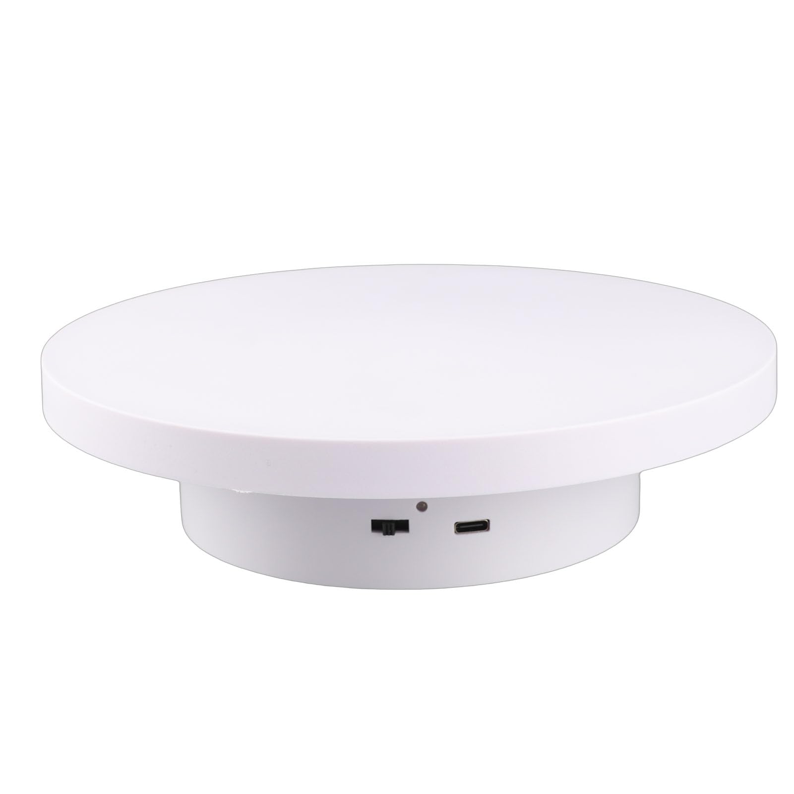 Naroote Plateau Tournant électrique 30 Kg, Support de Présentation (20 cm