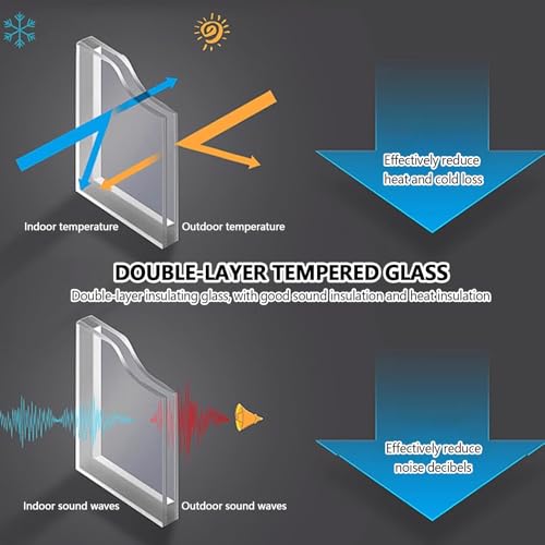 Ventilación de ático impermeable con marco de aluminio para solárium 8