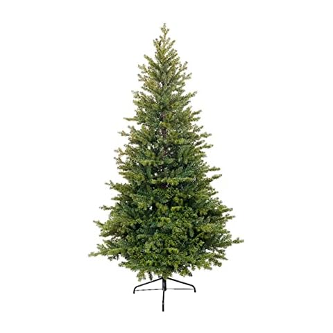 Kaemingk Everlands - 8ft / 240cm Allison Pine Artificial Christmas Tree - PVC and PE Mixed Needles with 2399 Hand Crafted Branch Tips Cover