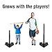 Crown Sporting Goods Youth Adjustable Height Baseball Batting Tee