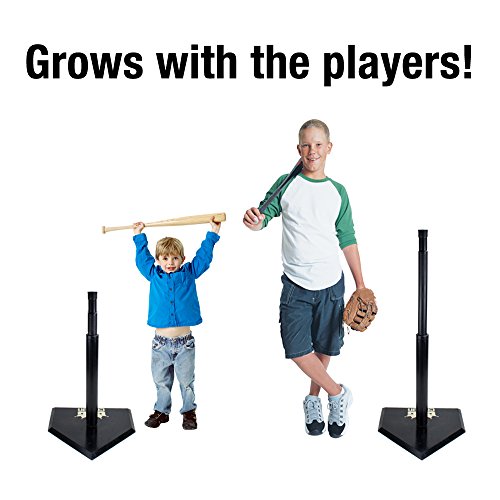 image for Crown Sporting Goods Youth Adjustable Height Baseball Batting Tee