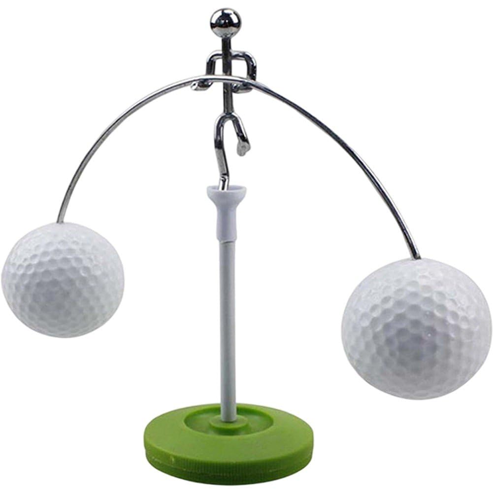 Balle d'équilibre de golf cinétique anti-stress et statue créative anti-anxiété