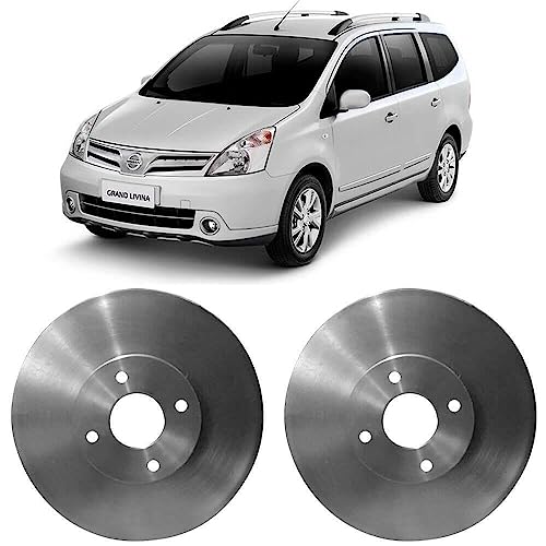 Disco De Freio Dianteiro Ventilado - Grand Livina 2009 A 2014 / Livina 2009 A 2010 / Tiida 2007 A 20