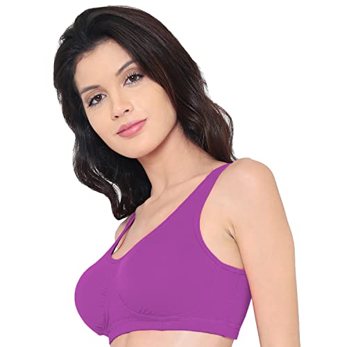 Image of Laavian Women's Modal Non-Padded Wire Free Seamless Bra