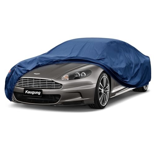 Image of Kaugung Heavy Duty Car Cover Custom Fit Aston Martin DB9 (2004-2016),Waterproof All Weather Resistant Outdoor Sun Rain Dust Snow Protection with Anti-Theft Lock.(USA Warehouse,Within 3-7 Days)