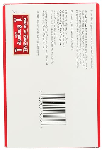 Image of Community Coffee Cafe Special, 12 Count Single Serve Coffee Pods, Medium Dark Roast, Compatible with Keurig K-cup Brewers, 12 Count (Pack of 1)
