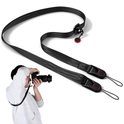 Josojoou 1 Stück Kameragurt Schwarz Kamera Gurt Camera Strap...