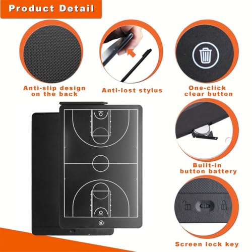 Tablero de Entrenamiento Electrónico con Pantalla LCD de 16 Pulgadas y Función de Bloqueo 3
