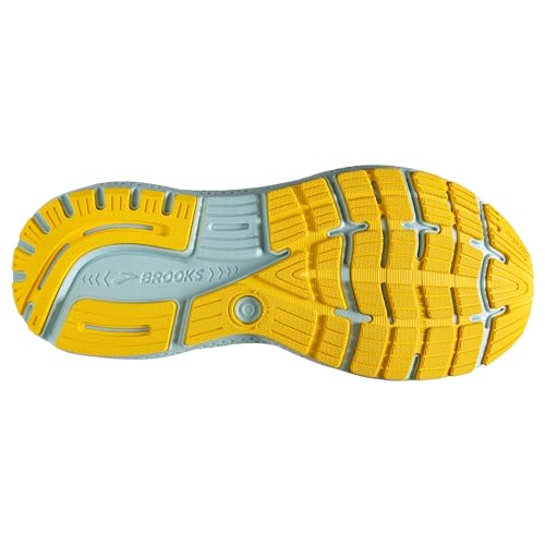 Brooks Herren Ghost 16 Sneaker, Schwarz, geschmiedetes Eisen, Blau, 46.5 EU