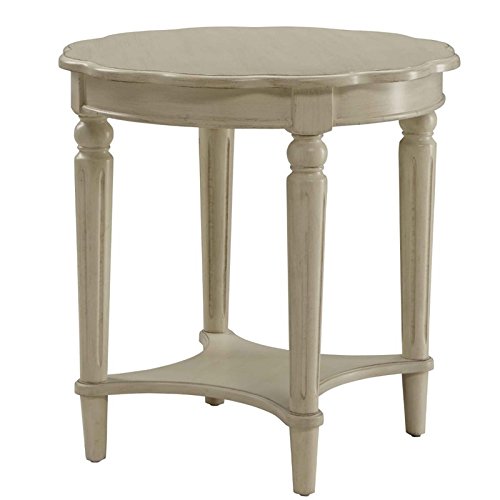 Acme Fordon Antique White End Table Amazon.in Home & Kitchen