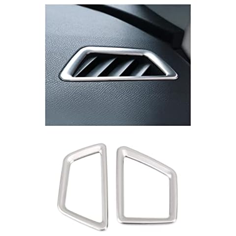 AGZ Cubierta de moldura de ventilación cromada para Peugeot 5008, 3008, 3008GT Cover