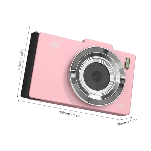 Cámara Digital Andoer 4K CCD 48MP Pantalla 2.8 pulg miniatura 2