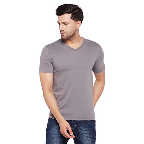 Image of Orewa Men Men's Solid Regular Fit T-Shirt