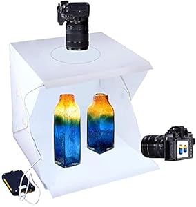 SATYAM KRAFT 1 Pcs Mini Photo Studio Box Light Tent Kit for Product Photoshoot, Photography and DIY (1 Piece, 30 cm)