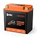 EBL Lithium LiFePO4 Motorcycle Battery 12V 7Ah, 210CCA, ATV, UTV, Jet Ski, 4 Wheeler, Quad, Riding Lawn Mower, Tractor, Scooter, PWC, Seadoo, Polaris and Generator Battery