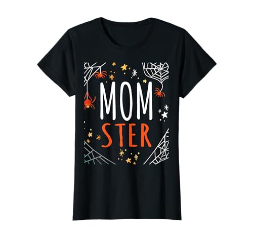 Progettazione Web di Halloween Momster Spider Maglietta