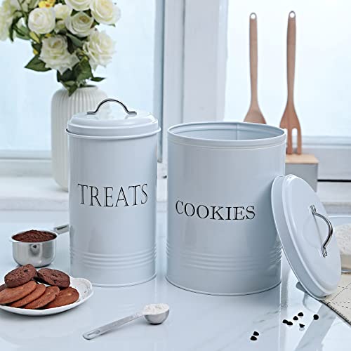 Brightalk Treat Jar With Lid, Counter Top Canister Decorative Storage Container For Farmhouse Kitchen #TOP6