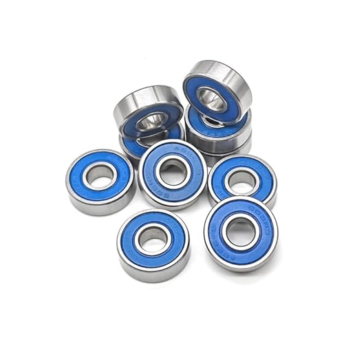 Roulement 608 2RS lot de 10 pièces durables pour l'entretien régulier de vos roues de longboard