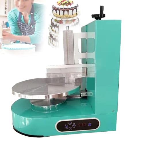 Machine à glacer Les gâteaux, Machine Automatique à étaler la crème pâtissière - Outil de lissage électrique pour gâteaux d'anniversaire de 10 à 30 cm
