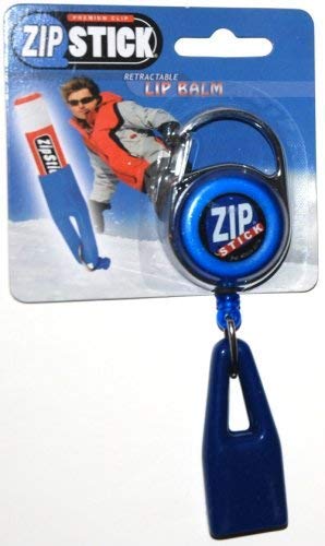 ZIP Stick Clip-On Retractable - Blue (Extends 32 Inches) Fits all Standard Stick-Type Lip Balms and Lip Gloss