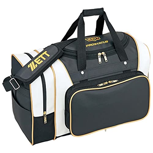 ゼット 野球 ミドルバッグ プロステイタス 容量:約40L ブラック/ホワイト BAP620 FREE
