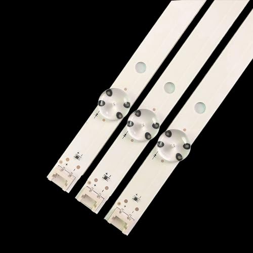 LED-bakgrundsbelysningsremsa 3st/set för L/G 43tum 849mm