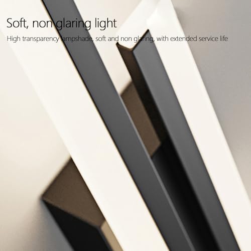 Aplique de pared interior moderno acrílico regulable 1 pieza 4