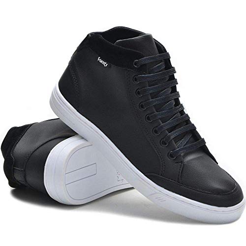 Tênis Masculino Cano Alto Form's Preto 38