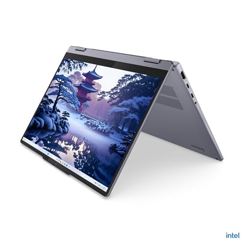 Image of Lenovo IdeaPad 5 Flex 2-in-1 14 inch Touchscreen Laptop, Intel 12-core Ultra 5 225U (Beats Core 7 150U), 8GB RAM, 512GB SSD, Wi-Fi 6, Dolby Audio, Backlit Keyboard, Windows 11 Pro