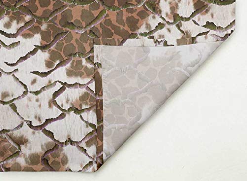Serviette de table orange poisson girafe pour cocktail et dîner chic