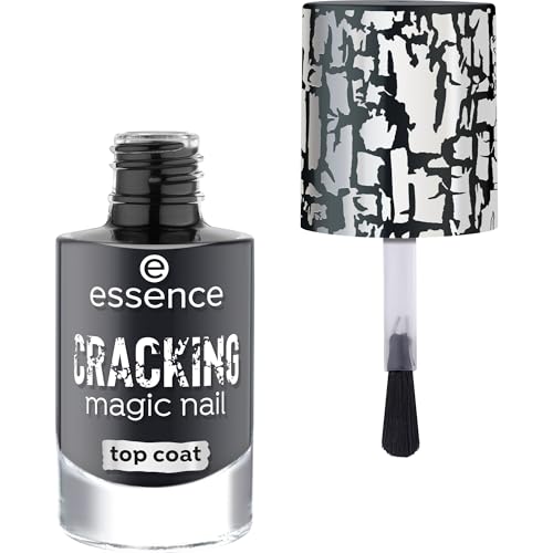 Essence Cosmetics essence CRACKING magic nail top coat, résultat instantané, mat (8ml)