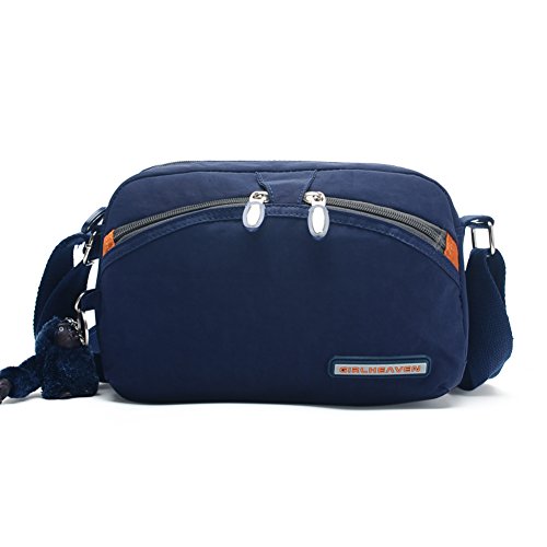 Sac de messager en nylon C pour femme, petite bandoulière casual et légère au quotidien