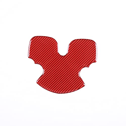 Accesorio Portavasos Carbono Rojo para Fiat 500 2011-2019 miniatura 5