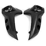 Headlight support Motorcycle Headlight Mounting Side Bracket Head Light Lamp Upper Frame fit for Yamaha FZ6 FZ6-N FZ6N 2004 (Color : Black)