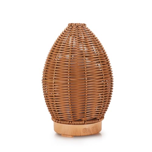 Difusor de Aceite Esencial de Madera Rattan 100mL miniatura 1