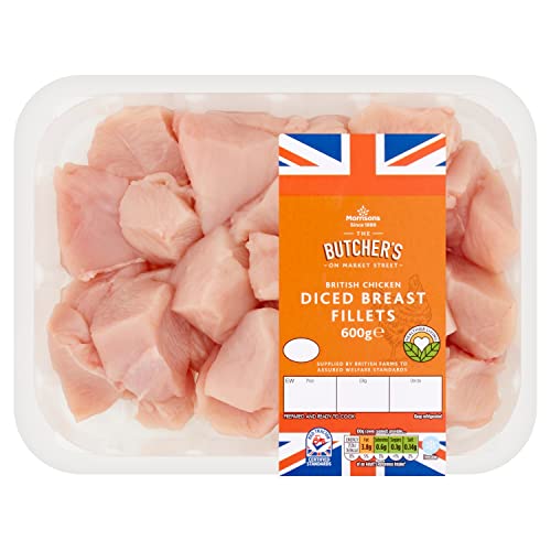Morrisons Diced Chicken Breast Fillets, 600g